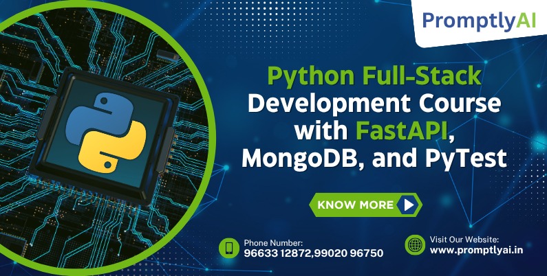 Python Full-Stack Development Course with FastAPI, MongoDB, and PyTest